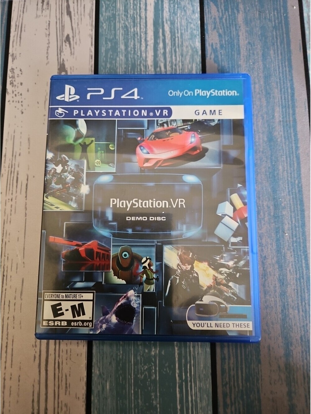 PlayStation VR Demo Disc 1 PS4 PlayStation 4 - CIB - Tested